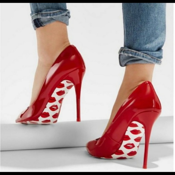 Aldo red heels Clearance